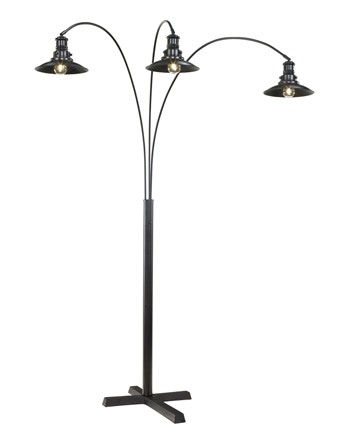Arc Lamp Black L725059 Lamp NEW Ashley Furniture Metal Arc Lamp 1/CN 
