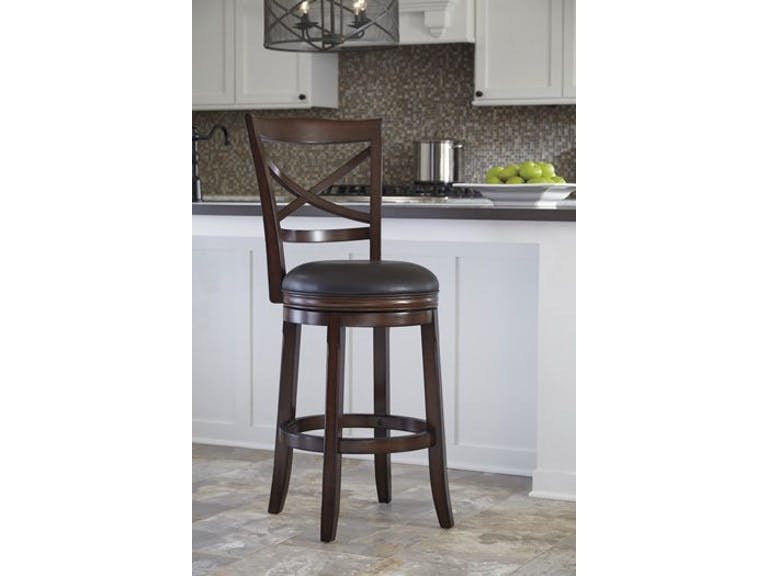 Ashley Porter Tall Uph Swivel Barstool Qty 2 D697 430 Portland