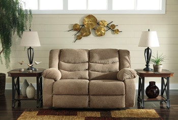 Tulen gray by ashley deals 9860686 reclining loveseat