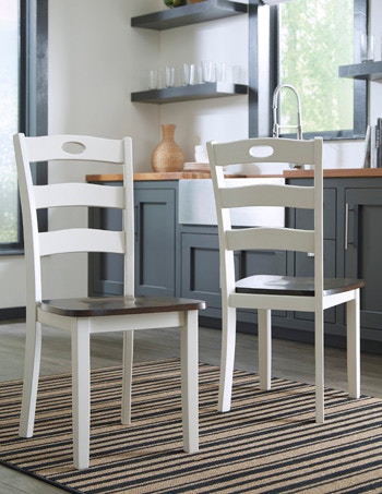 ashley woodanville dining set