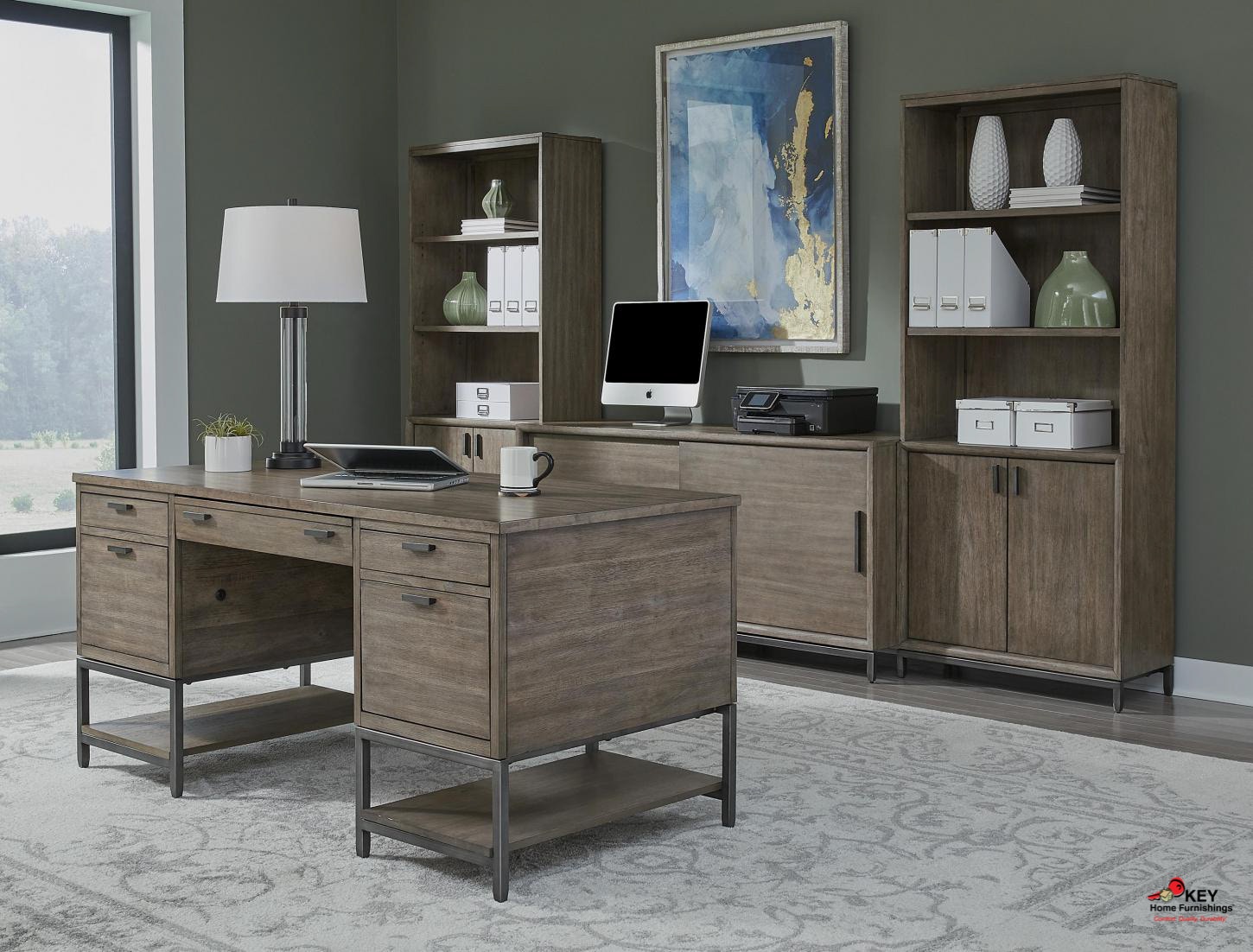 aspenhome Trellis 66'' Desk I287316 Portland, OR Key Home Furnishings