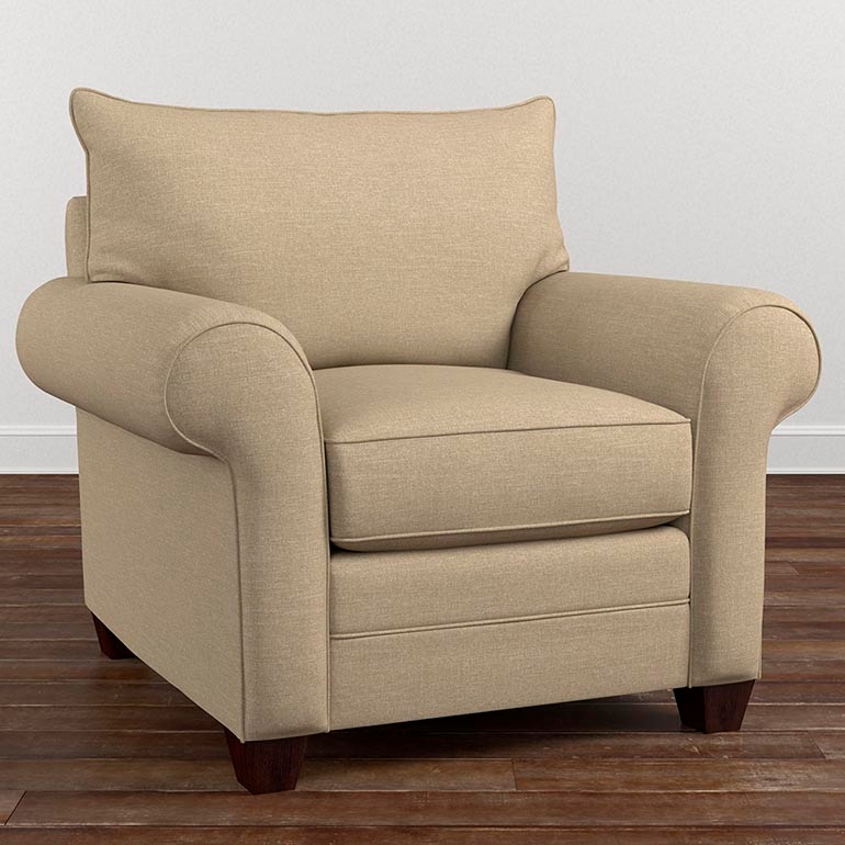 Bassett Alex Chair 3989 12 Portland Or Key Home Furnishings