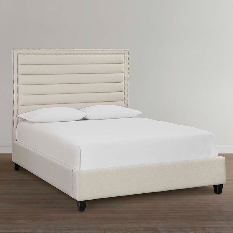 Bassett Custom Uph Beds Westbury Hgtv Queen Rectangular Bed