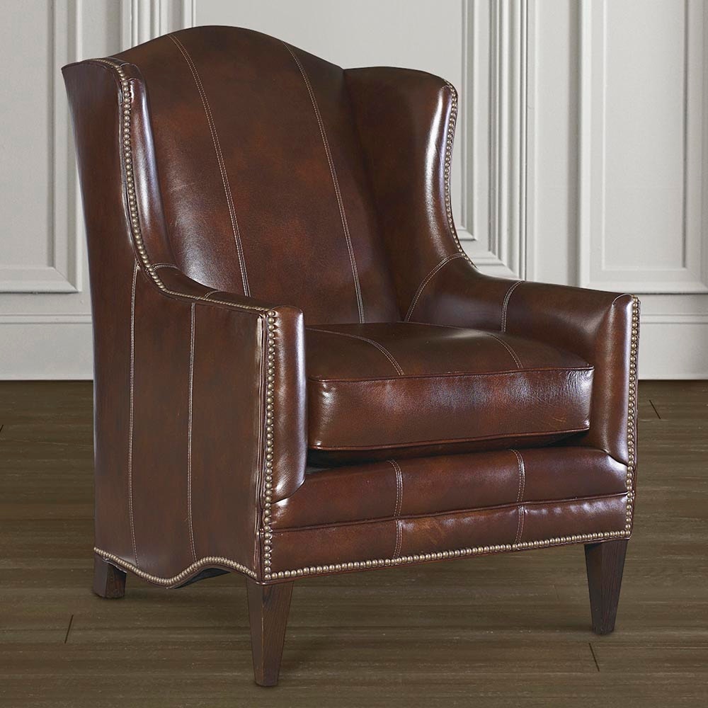 bassett leather chair