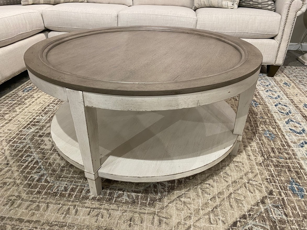 bella round cocktail table