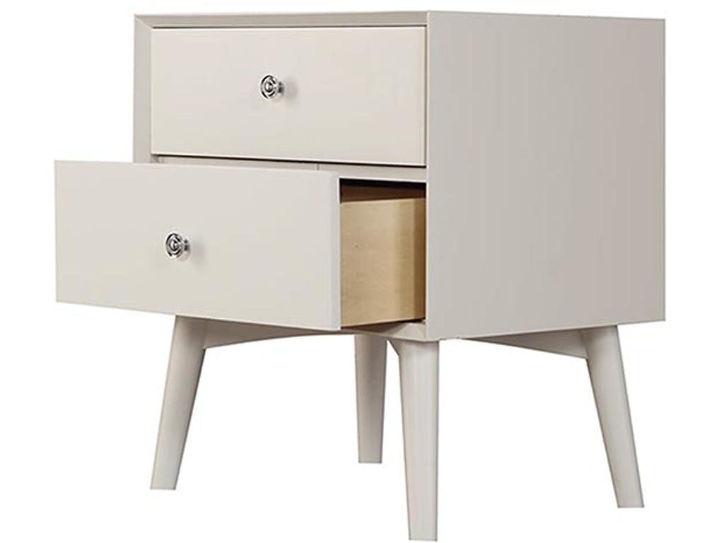 Emerald Home Furnishings Home Decor Nightstand B351 04wht