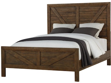 Emerald Home Furnishings Pine Valley King Panel/Wall Bed ...
