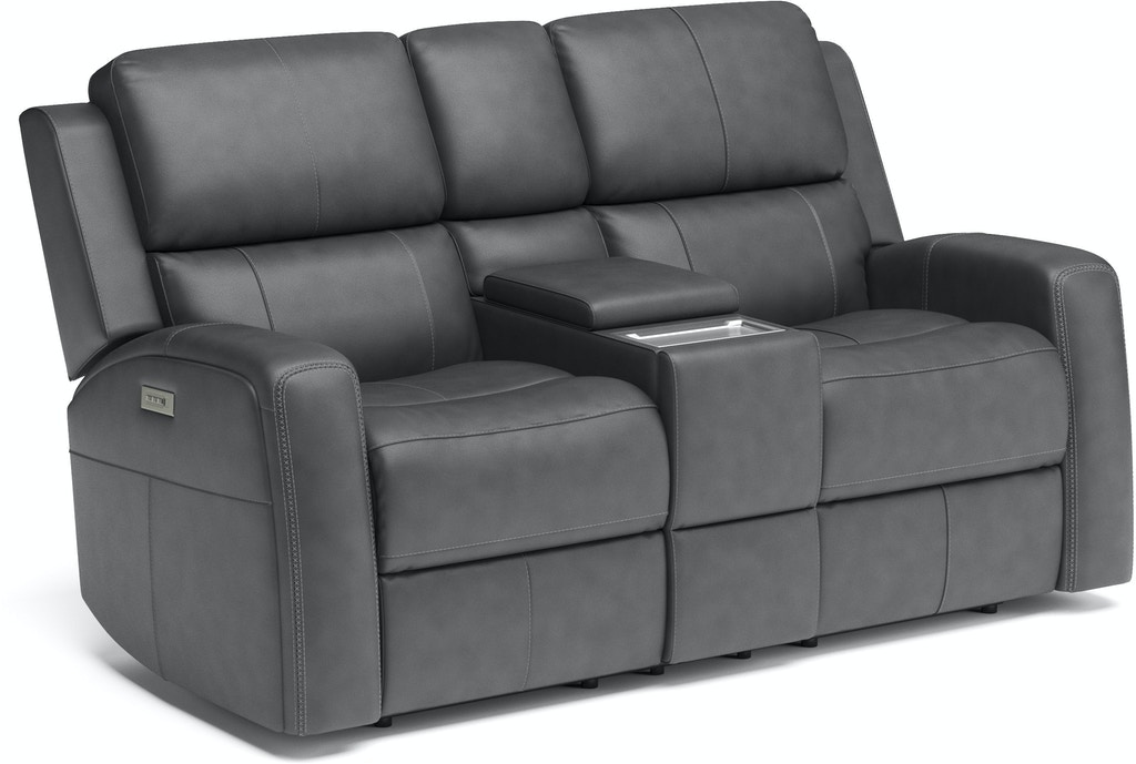 Flexsteel Latitudes Power Reclining Loveseat with Console and