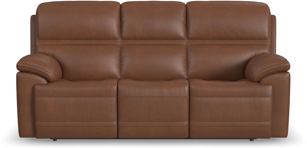 Flexsteel Jackson Power Reclining Sofa with Power Headrests 175962PH