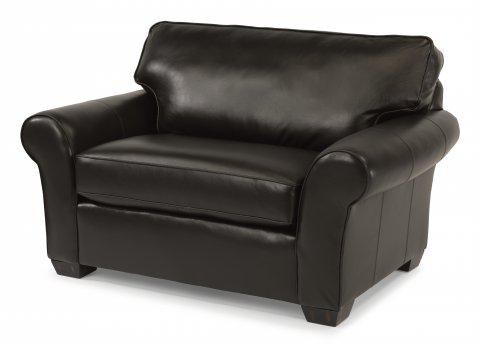 Flexsteel Vail Chair and a Half 3305101 Portland, OR Key Home Furnishings