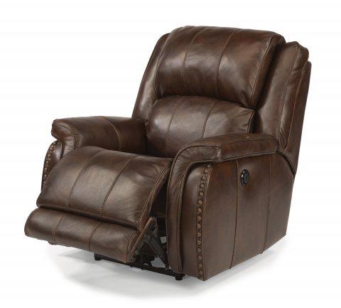 Flexsteel Lorenzo Leather Power Recliner 1244-500P-418-76