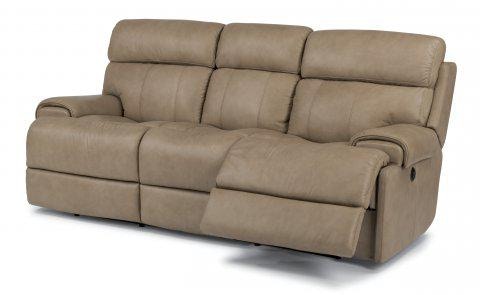  Flexsteel Margot Leather Power Reclining Sofa 1441-62P-832 