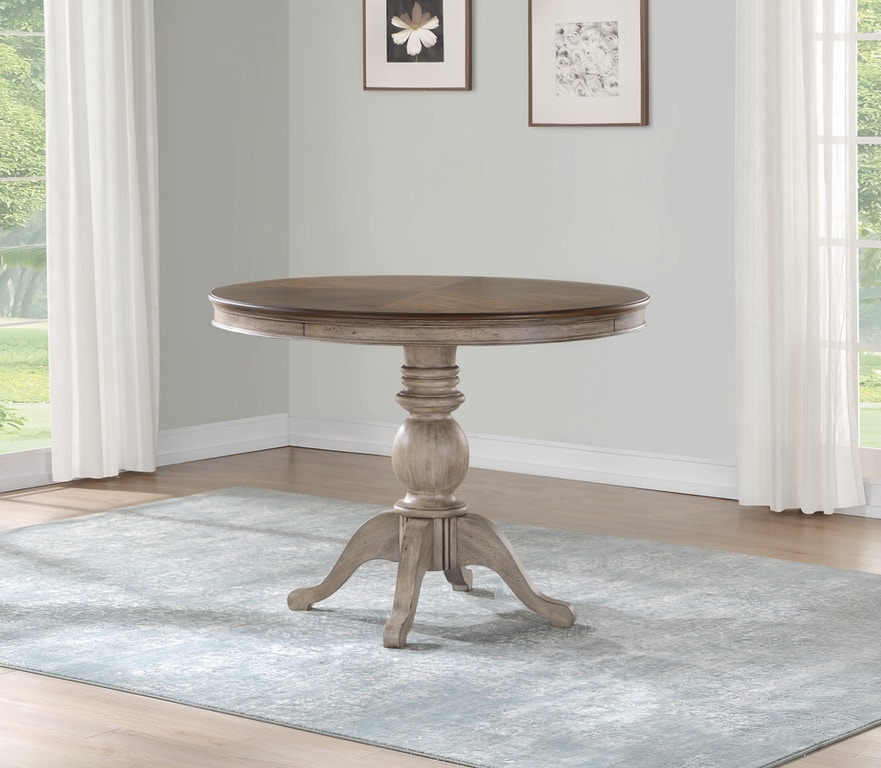 Plymouth Collection 50" Round Counter Height Dining Table - Thumbnail 2