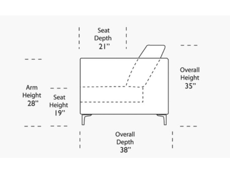 American Leather Kendall Kendall Sofa KNDSO4ST Portland, OR Key