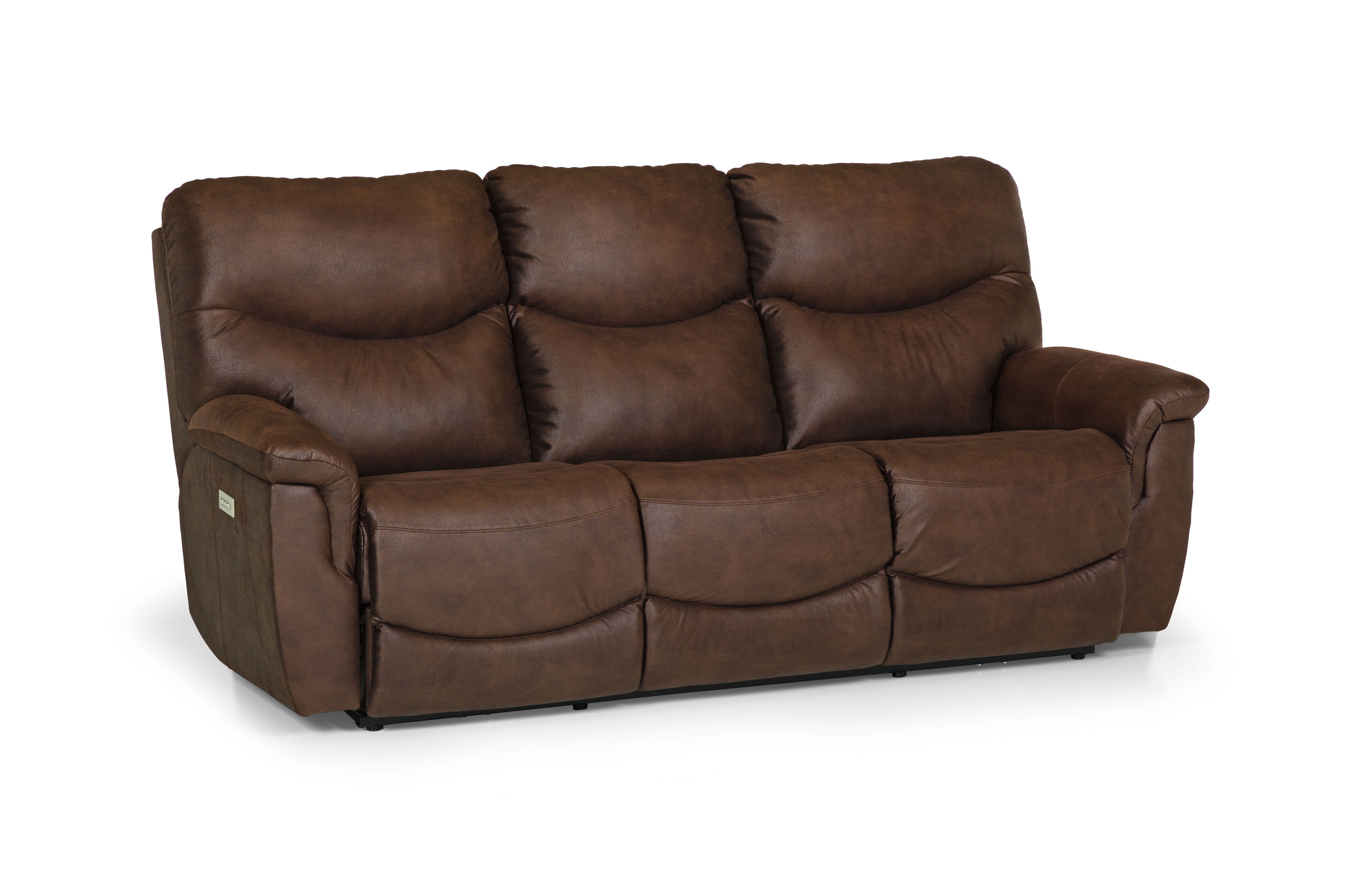 Stanton Furniture Power Headrest Lumbar Dual Reclining Sofa 93651b