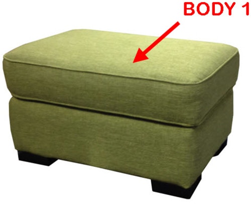 Stanton Furniture Ottoman 14604