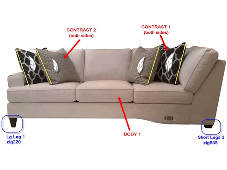 Stanton Lsf Tux Sofa 26710l Portland Or Key Home Furnishings Stanton Furniture Left Side Facing Tux Sofa 26710l In Portland Oregon