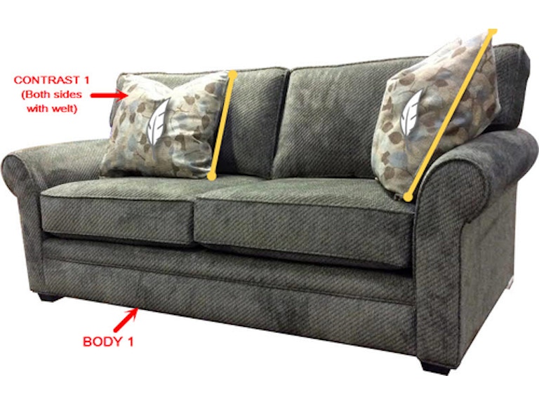 Stanton Loft Sofa 2 Cushion 28371 Portland Or Key Home Furnishings