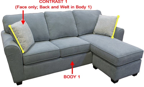Stanton Sofa Chaise 64333 Portland Or Key Home Furnishings