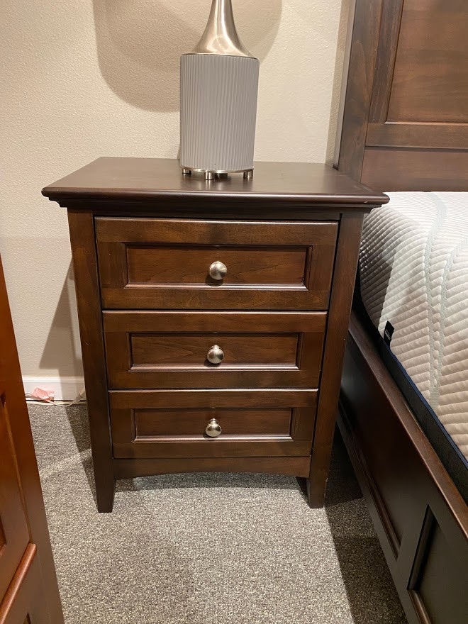 Whittier Wood Products McKenzie Collection CAF 3Drawer McKenzie