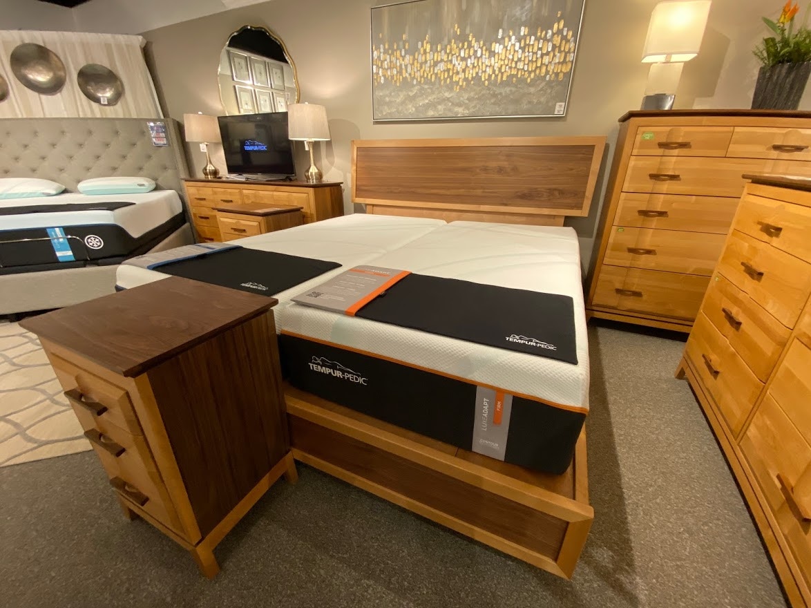 Whittier Wood Products Addison DUET Addison Queen Adjustable Storage