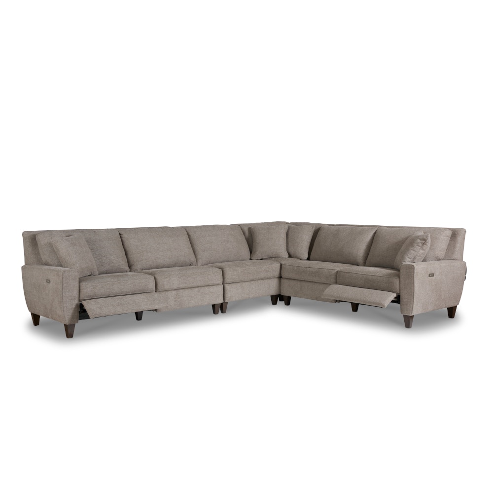 La Z Boy Living Room Edie Sectional 7 Watts Furniture Galleries Lagrange Ga