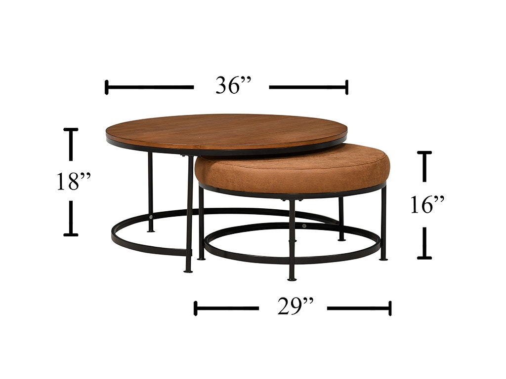 Drezmoore Nesting Coffee Table (Set of 2) T163-22