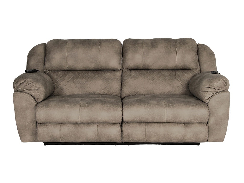 Lay flat deals power reclining sofa