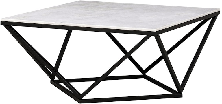 Crestview Baxter Marble Top Cocktail Table CVFNR928 279626136