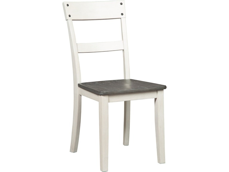 Signature Design by Ashley Nelling Two Tone Side Chair D287-01 at Woodstock Furniture & Mattress Outlet