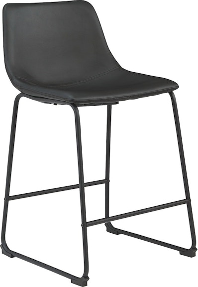 Signature Design by Ashley Centiar Black Counter Height Bar Stool D372-624 964876667