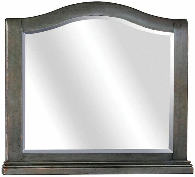 aspenhome Oxford Peppercorn Arched Mirror I07-463-PEP AI07-463-PEP