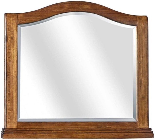aspenhome Oxford Whiskey Brown Arched Mirror I07-463-WBR AI07-463-WBR