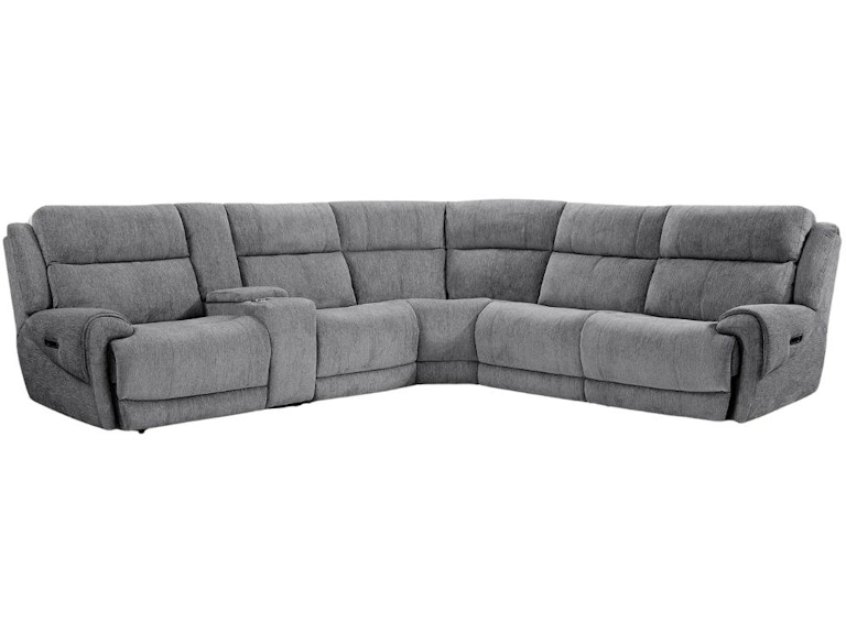 Parker Living Spencer Tide Graphite 6 Piece Power Reclining Sectional 850848489