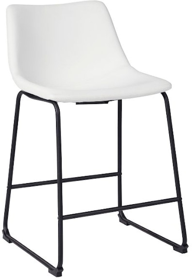 Signature Design by Ashley Centiar White Counter Height Dining Stool D372-724 836711046
