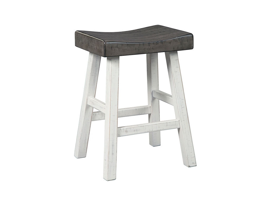 Ashley white best sale bar stools