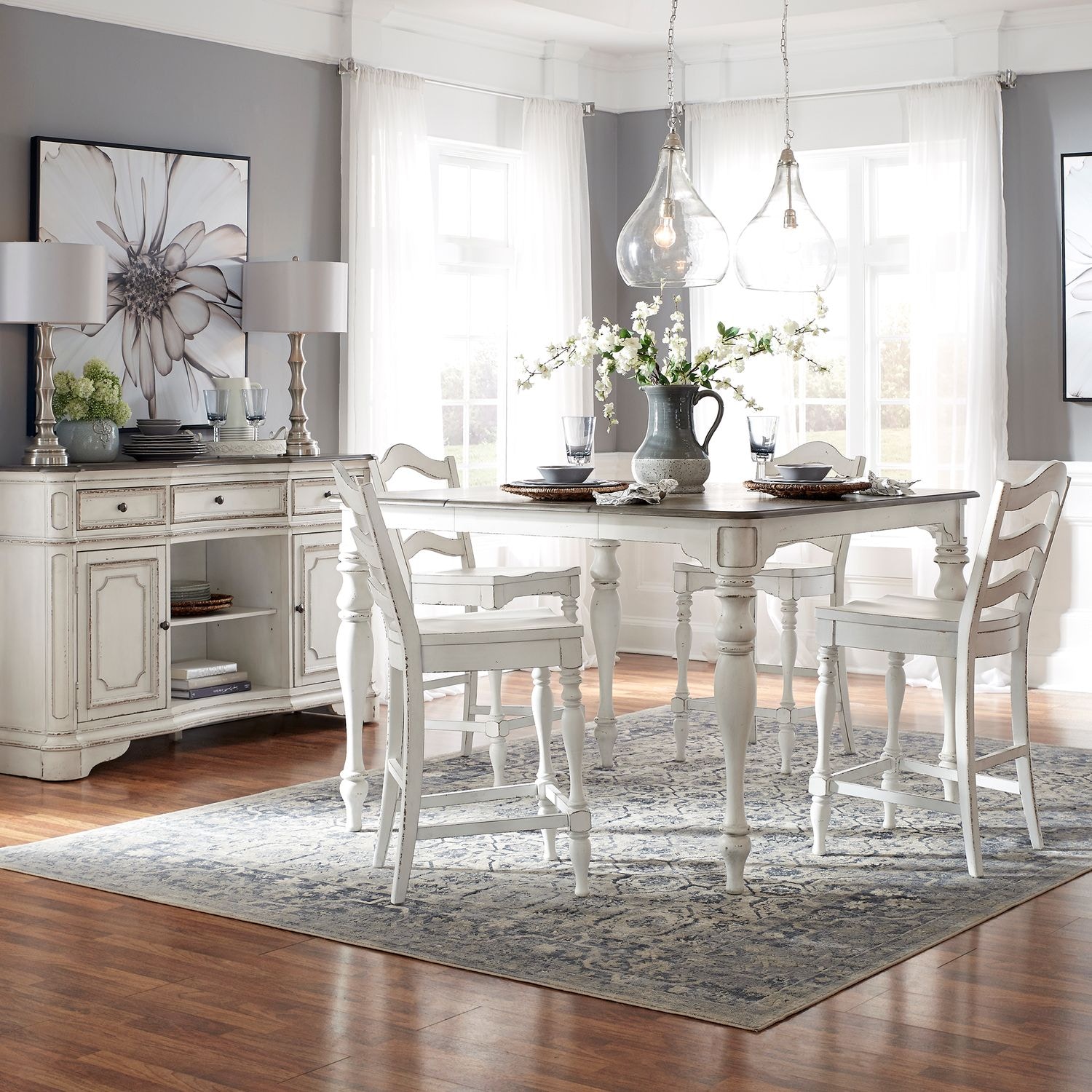  5 Piece Gathering Table Set 244-CD-5GTS