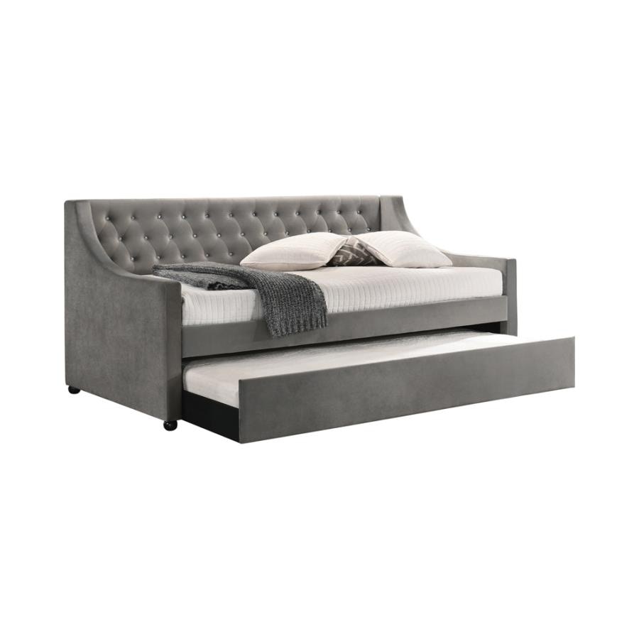 Coaster daybed on sale with trundle