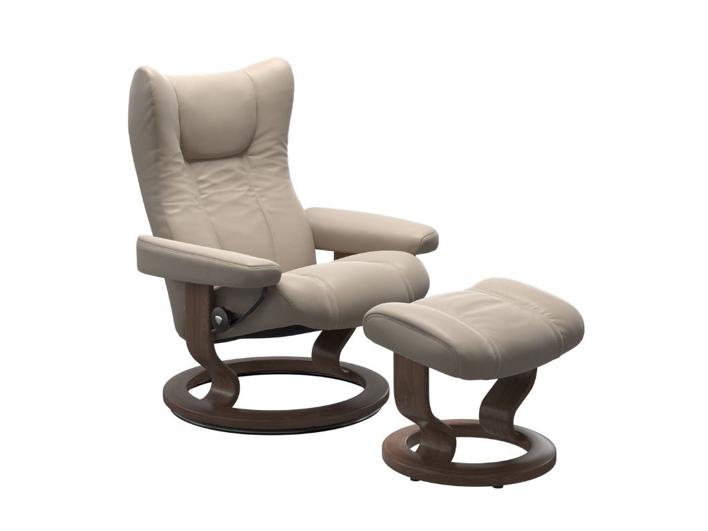  Stressless® Wing Small Classic Base 1054015