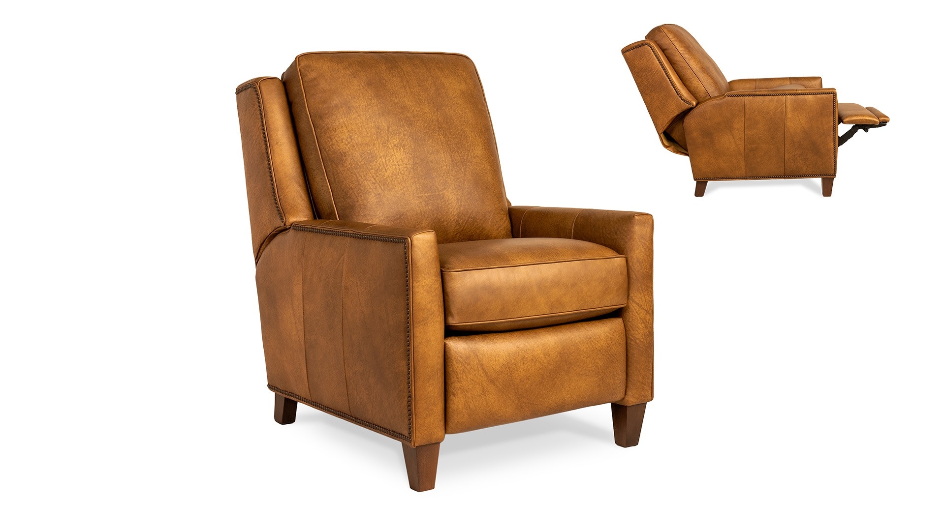 Smith Brothers Pressback Reclining Chair 501-33