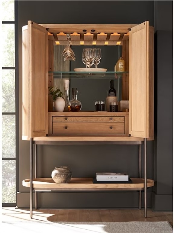 Universal Furniture Modern U352E690 Linnea Bar Cabinet