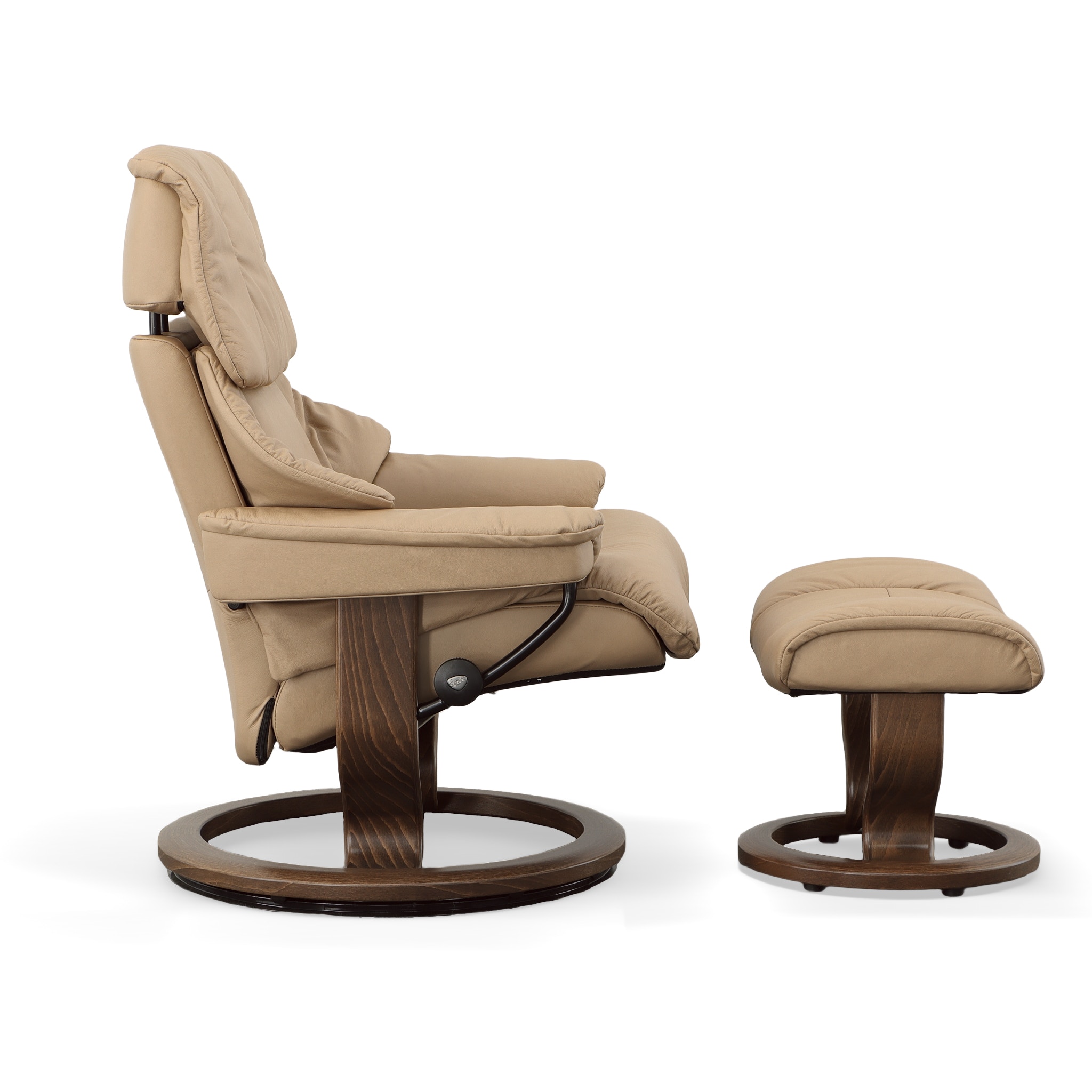 Stressless by Ekornes Living Room RENO II LARGE CHAIR/OTTO 33871