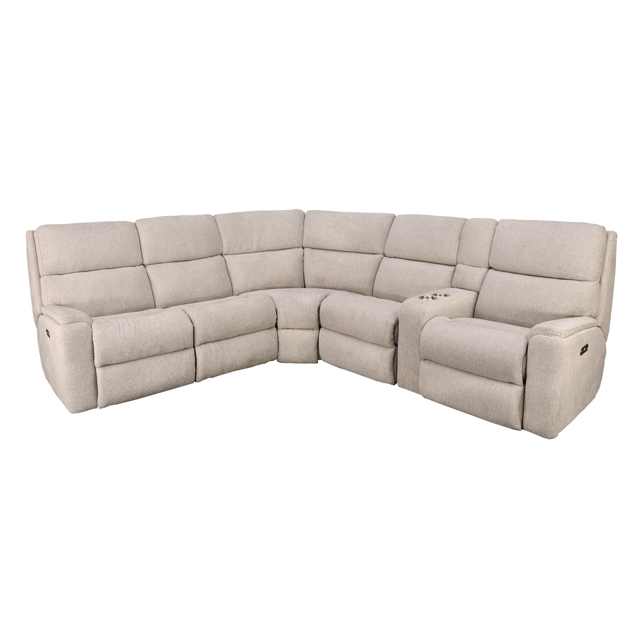 Flexsteel Living Room RIO 6PC SECTIONAL 54724 - Kittle's Furniture ...