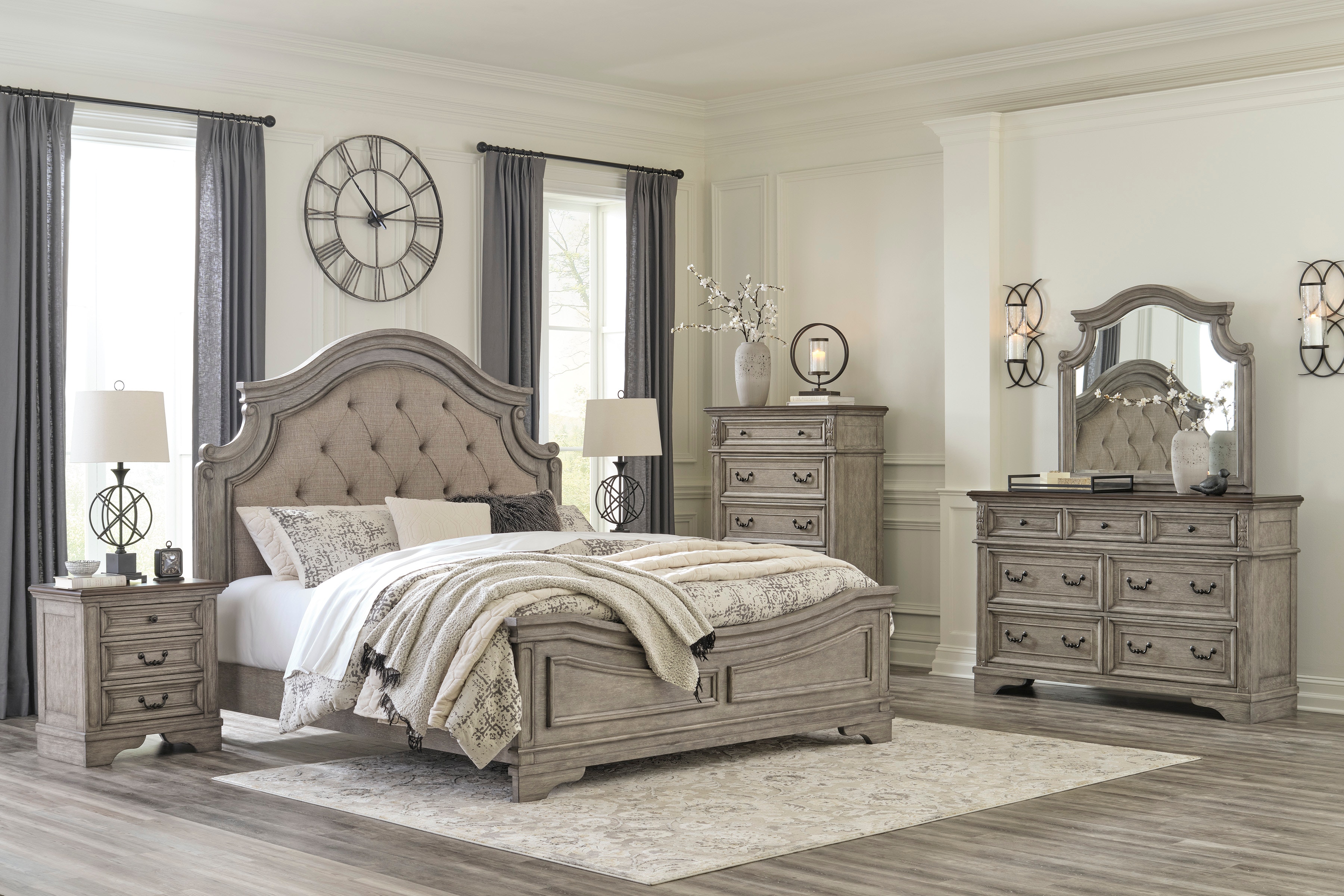 Signature Design by Ashley Bedroom Lodenbay Queen Panel Bed B751B2