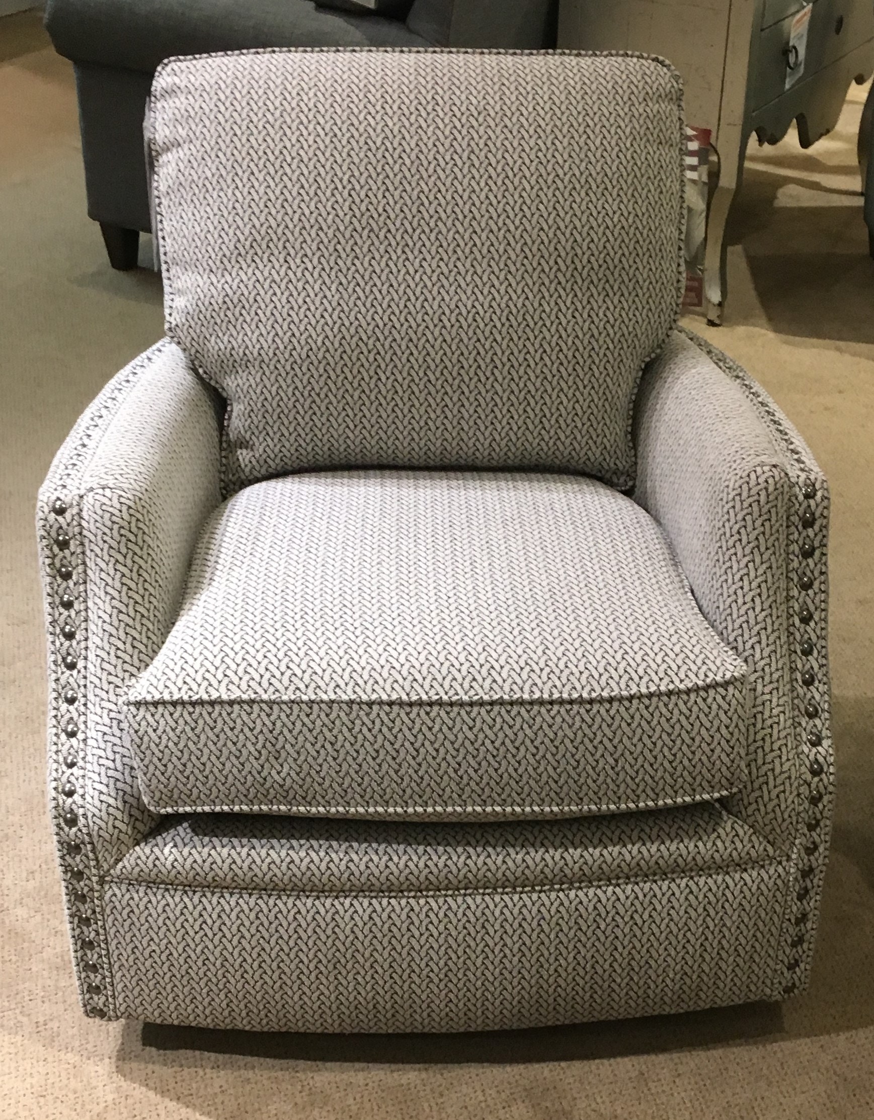 Smith brothers best sale swivel glider chair