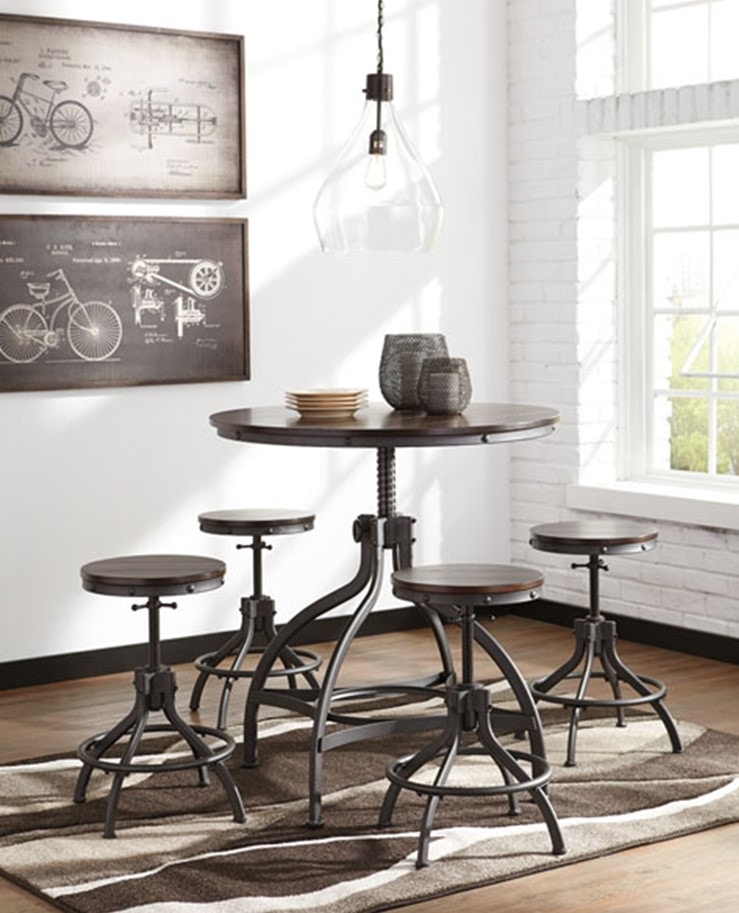 Ashley bar on sale stool table