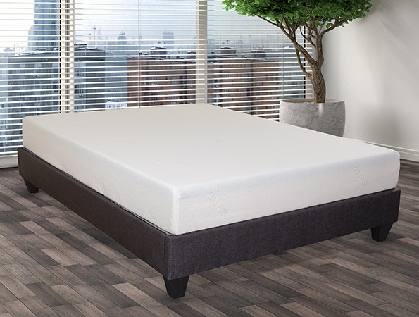 8 plush memory on sale foam mattress