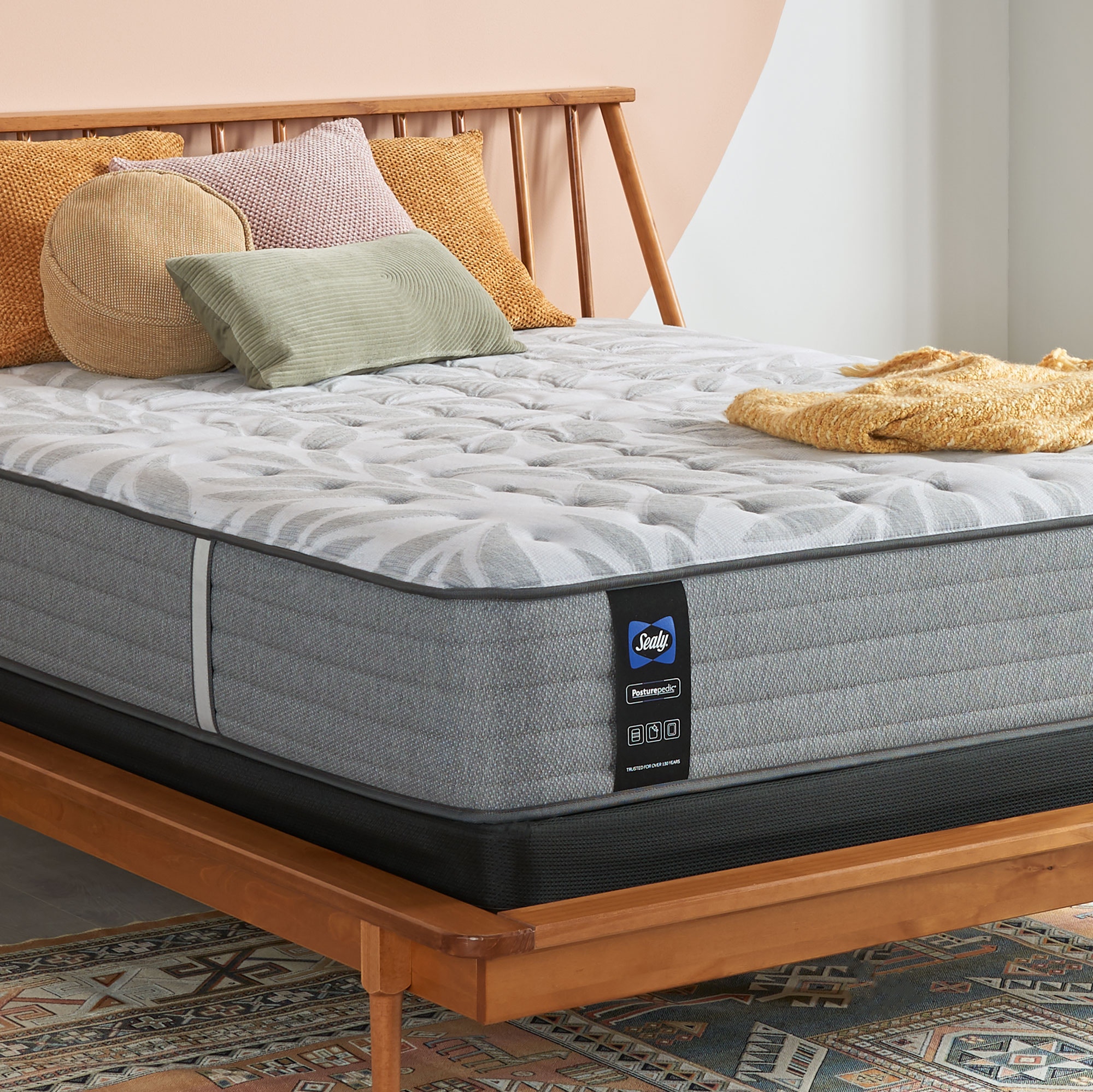 Sealy response performance gray deals cove firm full mattress