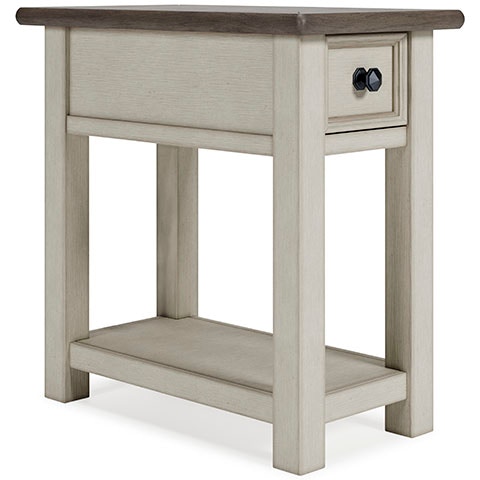 ashley power chairside end table