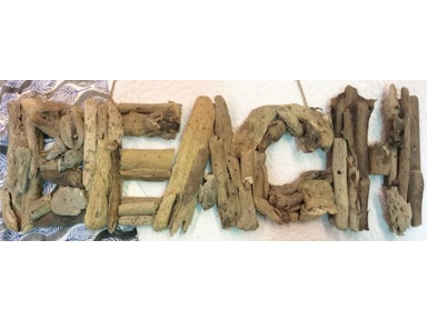 global imports accessories driftwood beach sign bb5010 exotic home coastal outlet virginia